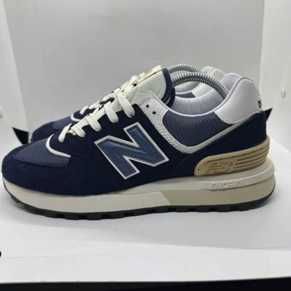 New Balance 574 Legacy Navy Blue Mens Size 9 shoes sneakers